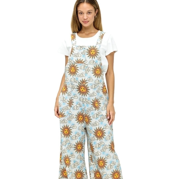 NWT Yak N Yeti SUN AND SKY OVERALLS SZ S/M - Picture 2 of 2